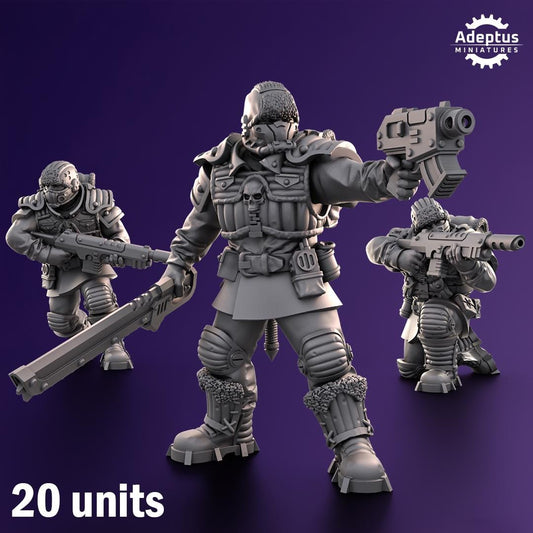 Adeptus Miniatures Stormworn Troops Infantry Squad (Custom Order) - product image 1 of 7