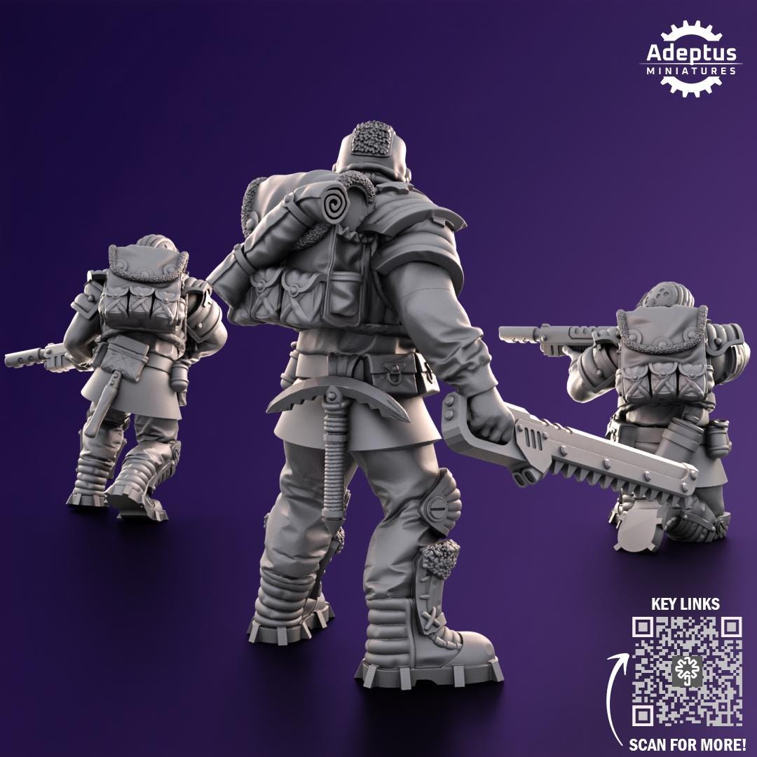 Adeptus Miniatures Stormworn Troops Infantry Squad (Custom Order) - product image 2 of 7