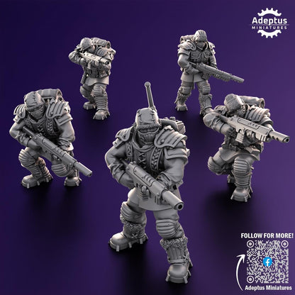 Adeptus Miniatures Stormworn Troops Infantry Squad (Custom Order) - product image 5 of 7