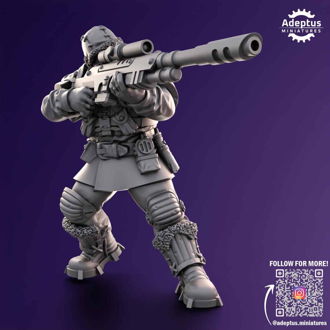 Adeptus Miniatures Stormworn Troops Snipers (Custom Order) - product image 3 of 5