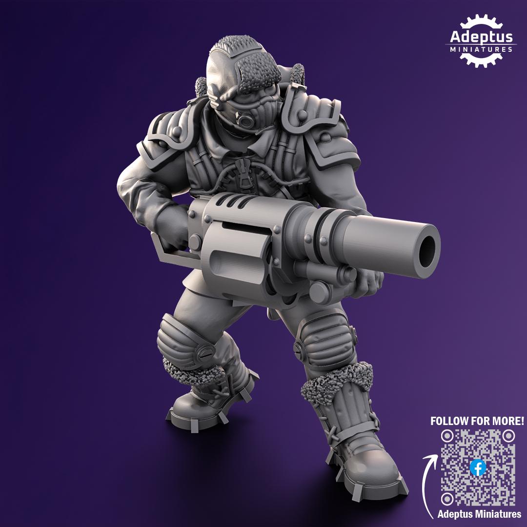 Adeptus Miniatures Stormworn Troops Special Weapons (Custom Order) - product image 3 of 5