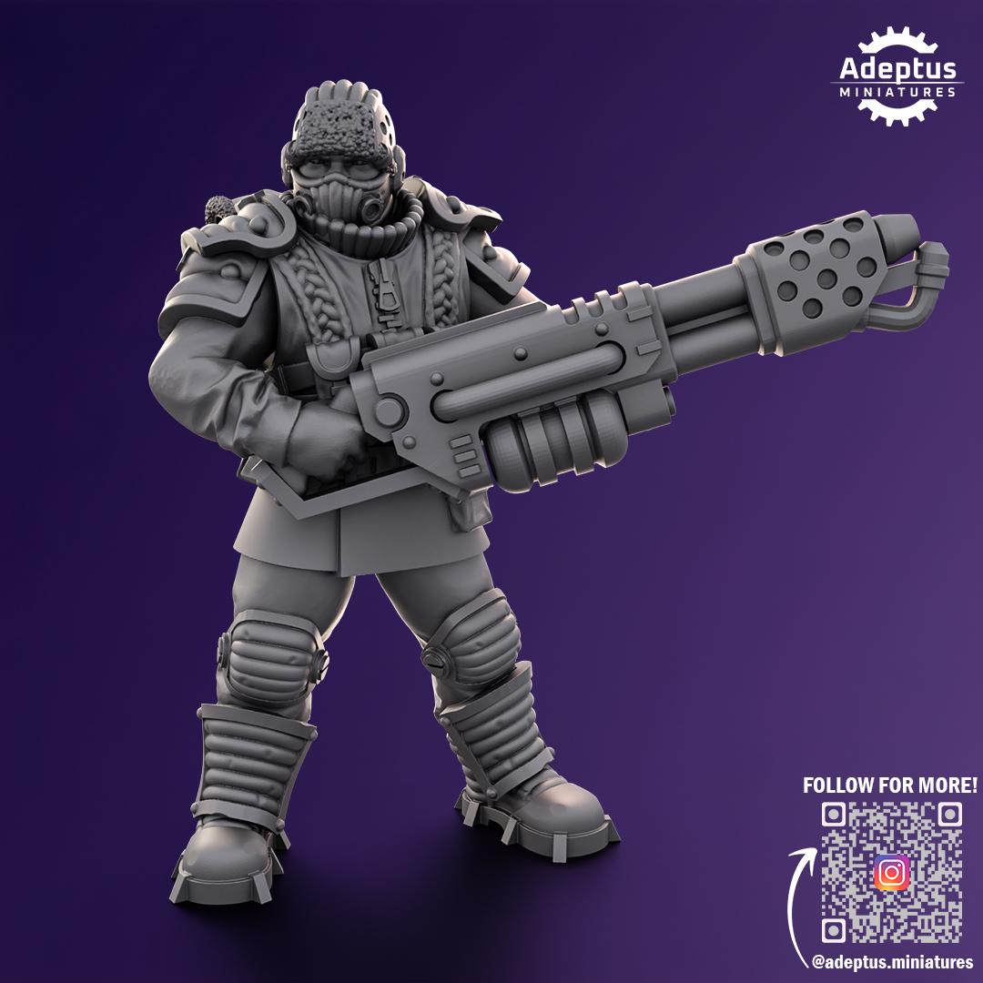 Adeptus Miniatures Stormworn Troops Special Weapons (Custom Order) - product image 4 of 5