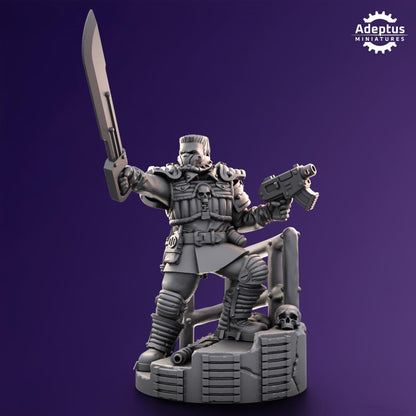 Adeptus Miniatures Stormworn Troops Command Squad (Custom Order) - product image 8 of 10