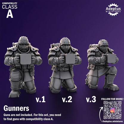 Adeptus Miniatures Stormworn Troops Heavy Weapons Teams x3 (Custom Order) - product image 3 of 8