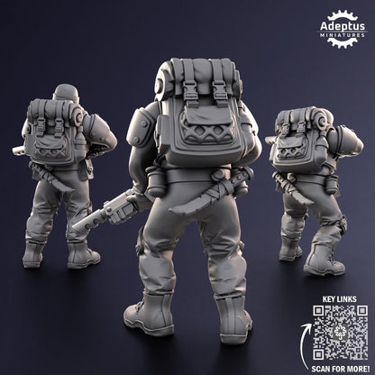 Adeptus Miniatures Sandshroud Battalion Infantry Squad (Custom Order) - product image 2 of 7