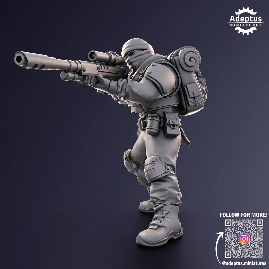 Adeptus Miniatures Sandshroud Battalions Snipers (Custom Order) - product image 3 of 5
