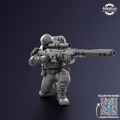 Adeptus Miniatures Sandshroud Battalions Snipers (Custom Order) - product image 4 of 5