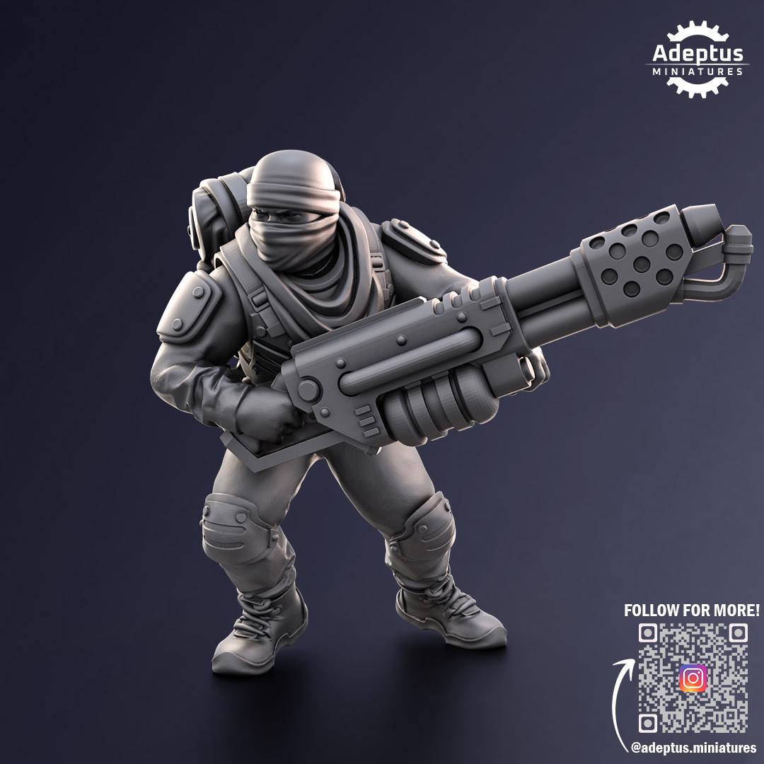 Adeptus Miniatures Sandshroud Battalion Special Weapons (Custom Order) - product image 4 of 5