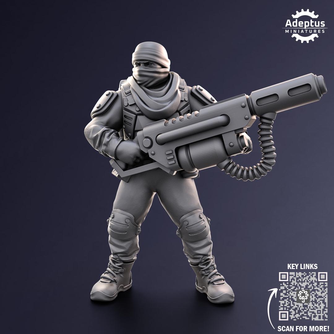 Adeptus Miniatures Sandshroud Battalion Special Weapons (Custom Order) - product image 5 of 5