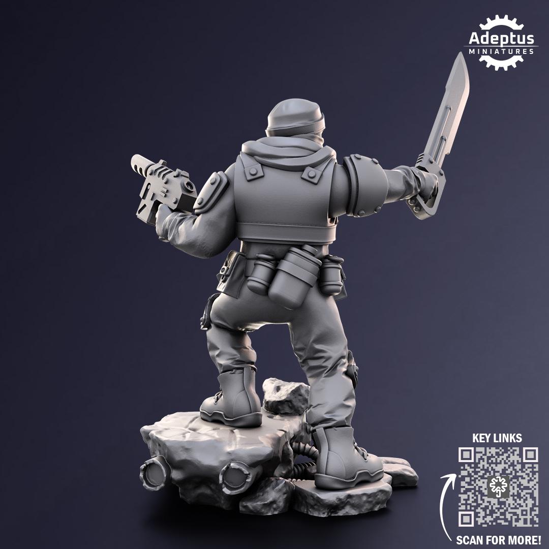 Adeptus Miniatures Sandshroud Battalion Command Squad (Custom Order) - product image 8 of 9