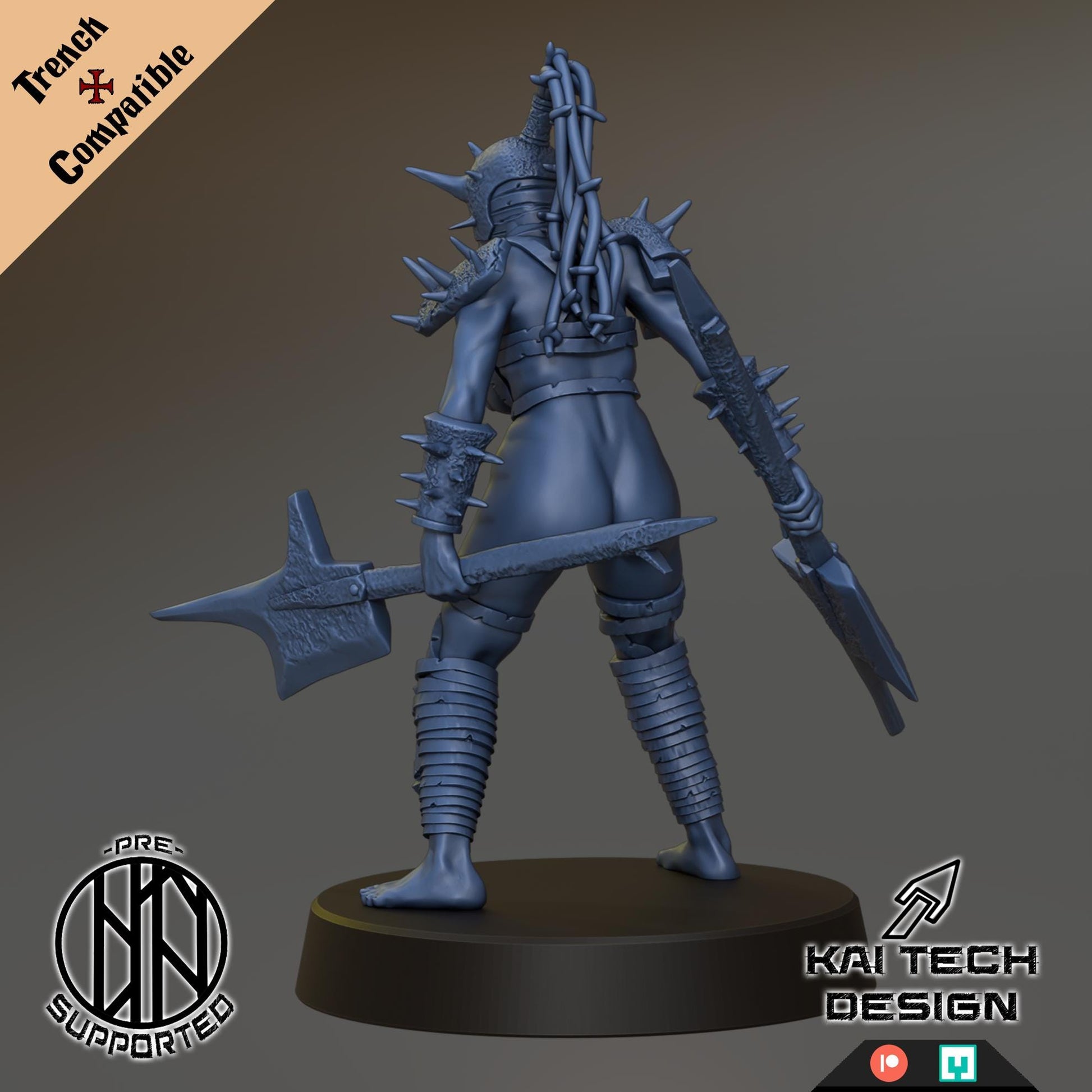Kaitech Heretics Berserker - Trench  Compatible (Custom Order) - product image 2 of 2