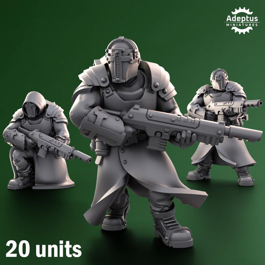 Adeptus Miniatures Crusaders Covenant Infantry Squad (Custom Order) - product image 1 of 7