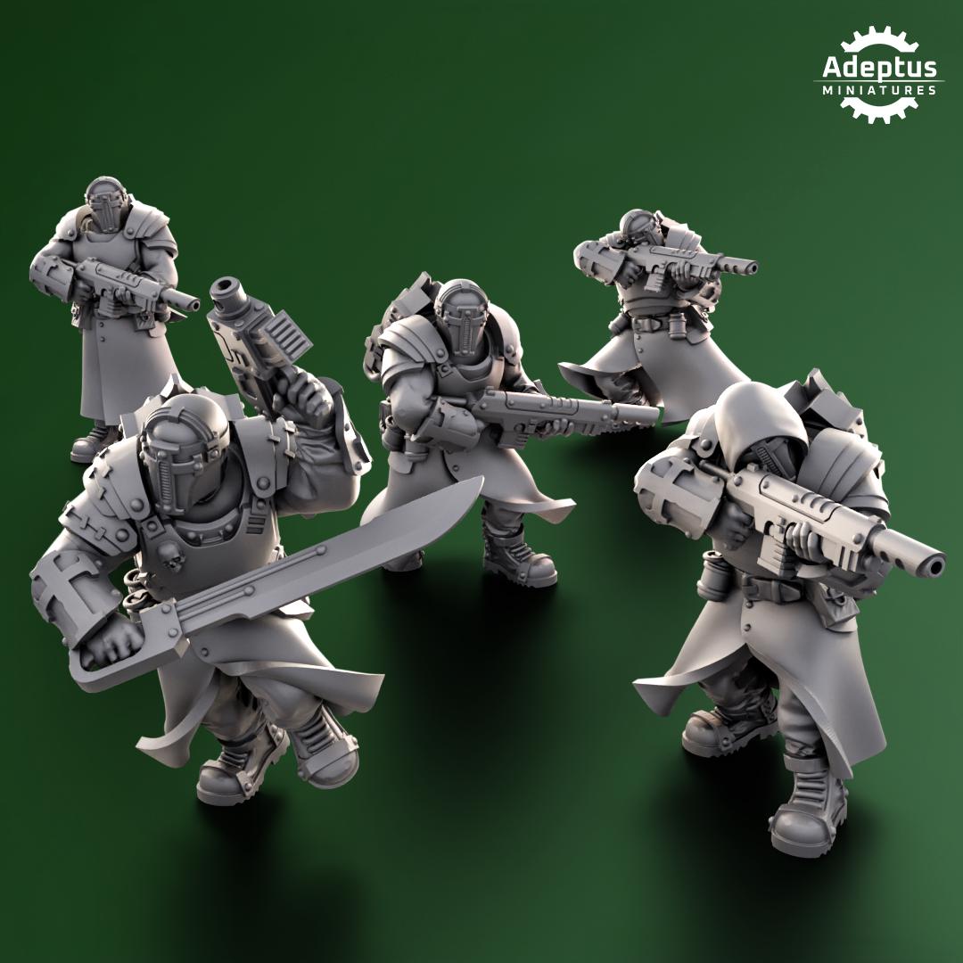 Adeptus Miniatures Crusaders Covenant Infantry Squad (Custom Order) - product image 3 of 7