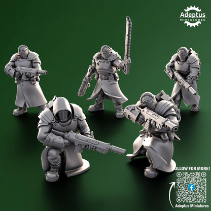 Adeptus Miniatures Crusaders Covenant Infantry Squad (Custom Order) - product image 5 of 7