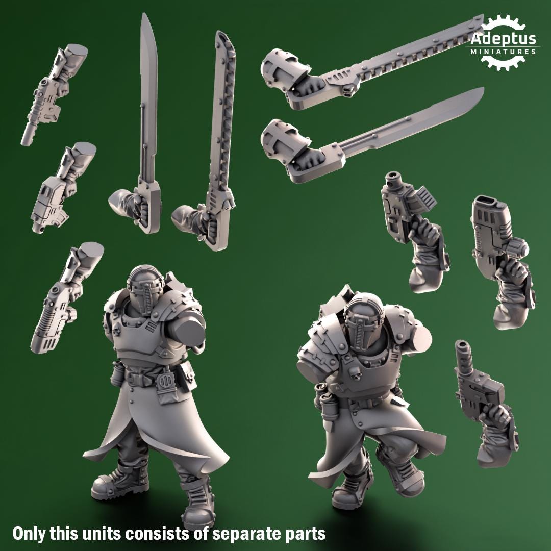 Adeptus Miniatures Crusaders Covenant Infantry Squad (Custom Order) - product image 7 of 7
