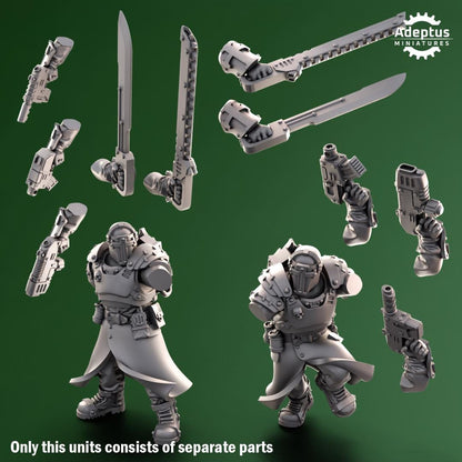 Adeptus Miniatures Crusaders Covenant Infantry Squad (Custom Order) - product image 7 of 7