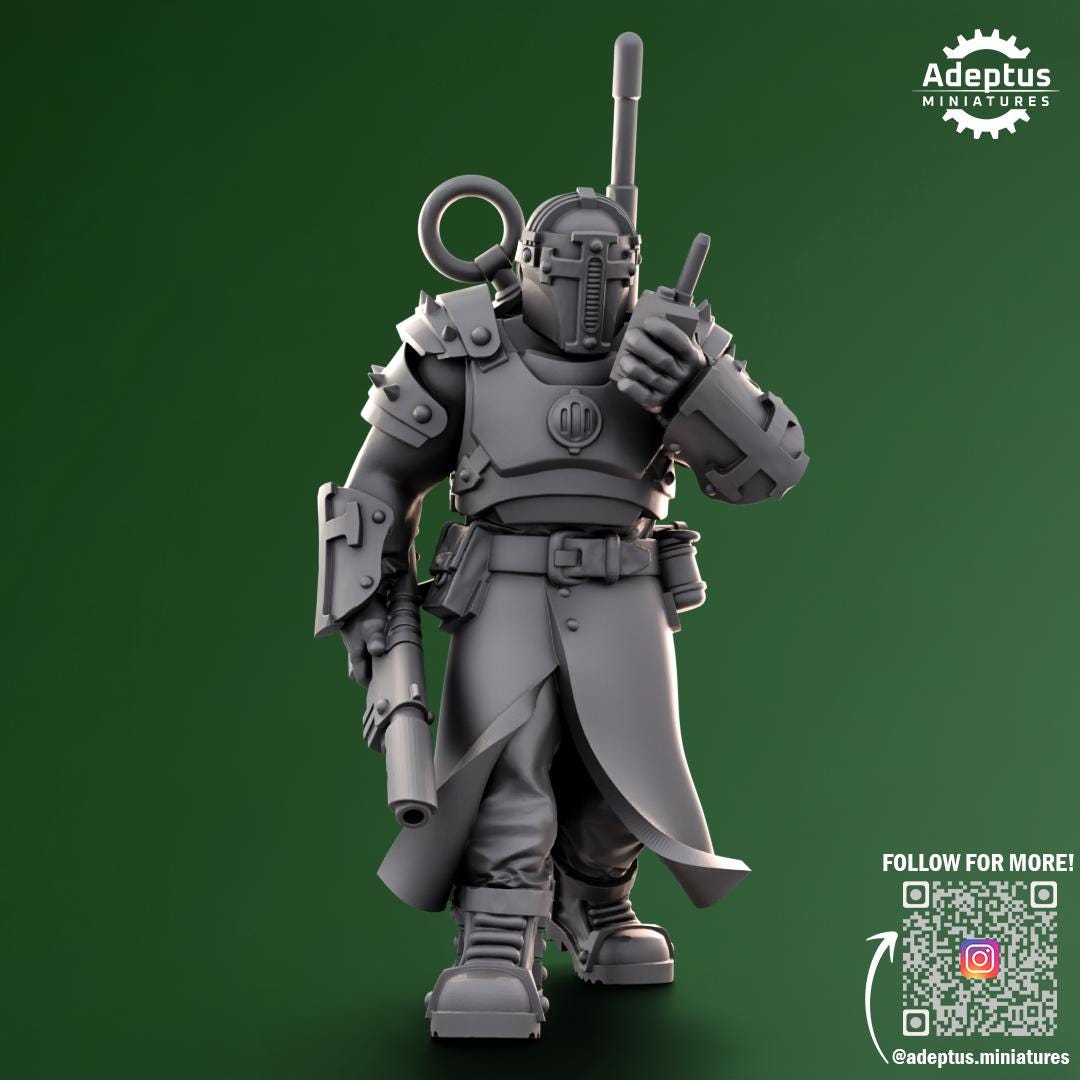Adeptus Miniatures Crusaders Covenant Command Squad (Custom Order) - product image 5 of 9