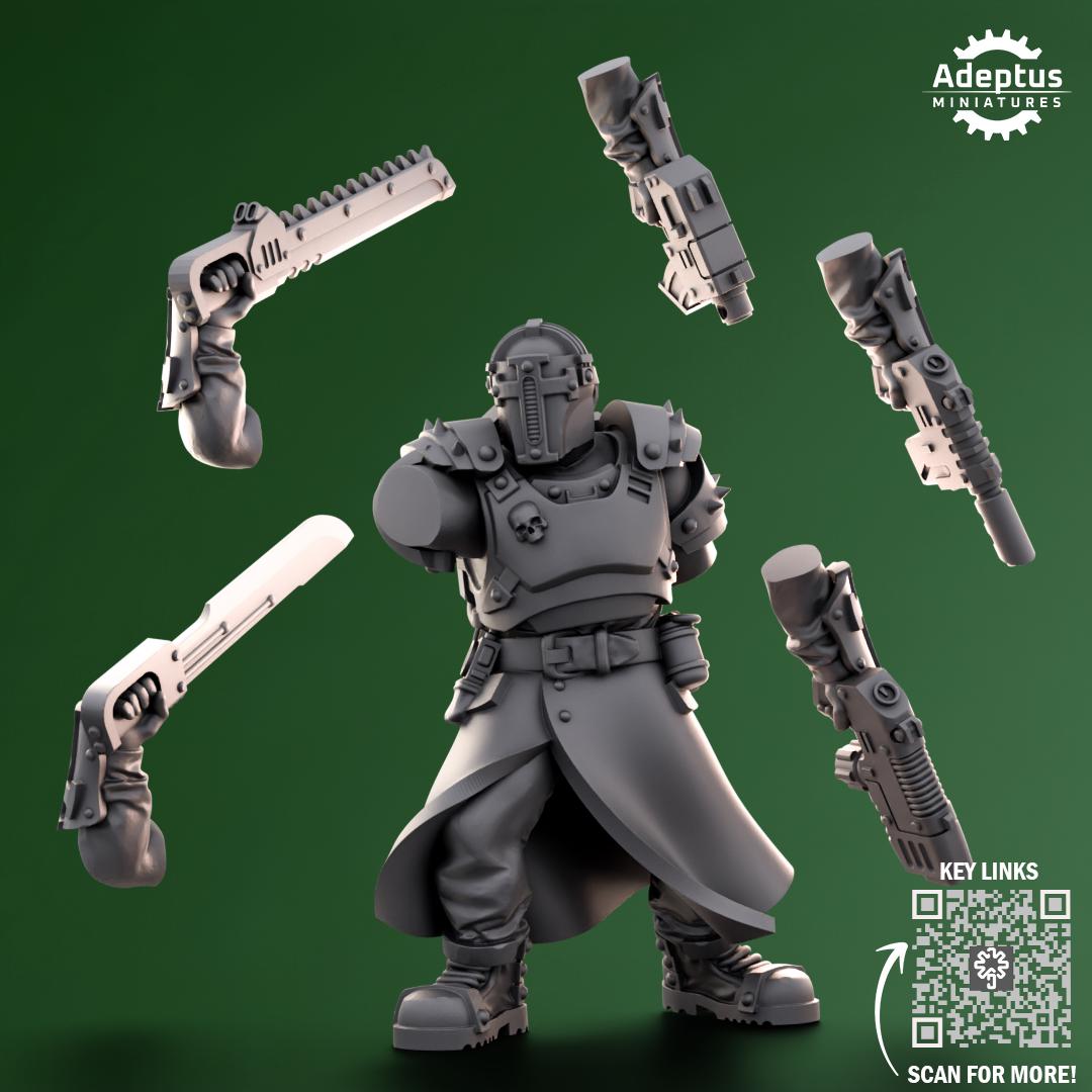 Adeptus Miniatures Crusaders Covenant Command Squad (Custom Order) - product image 7 of 9