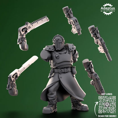 Adeptus Miniatures Crusaders Covenant Command Squad (Custom Order) - product image 7 of 9