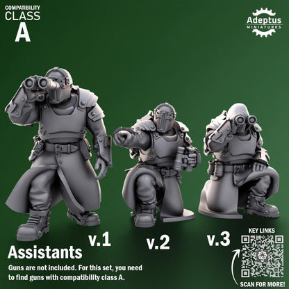 Adeptus Miniatures Crusaders Covenant Heavy Weapons Teams x3 (Custom Order) - product image 7 of 8