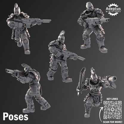 Adeptus Miniatures Thugs. Voliars (Custom Order) - product image 2 of 3