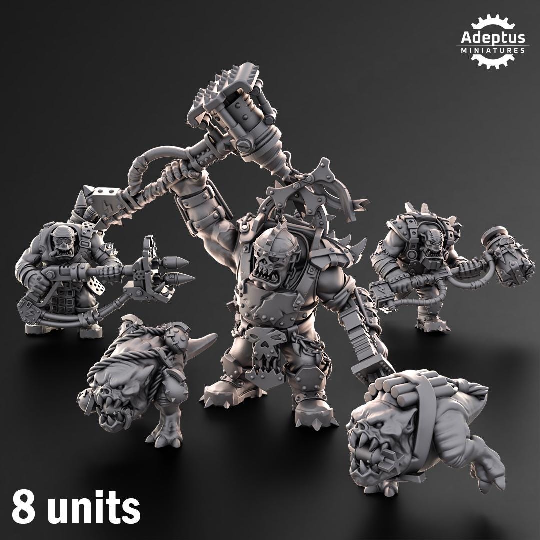 Adeptus Miniatures Kill Squad. Orks (Custom Order) - product image 1 of 3