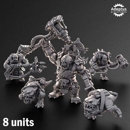 Adeptus Miniatures Kill Squad. Orks (Custom Order) - product image 1 of 3