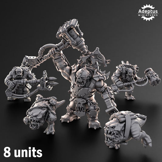 Adeptus Miniatures Kill Squad. Orks (Custom Order) - product image 1 of 3