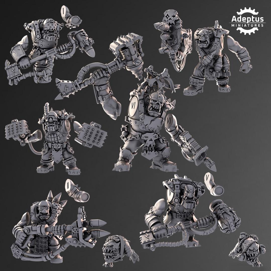 Adeptus Miniatures Kill Squad. Orks (Custom Order) - product image 3 of 3