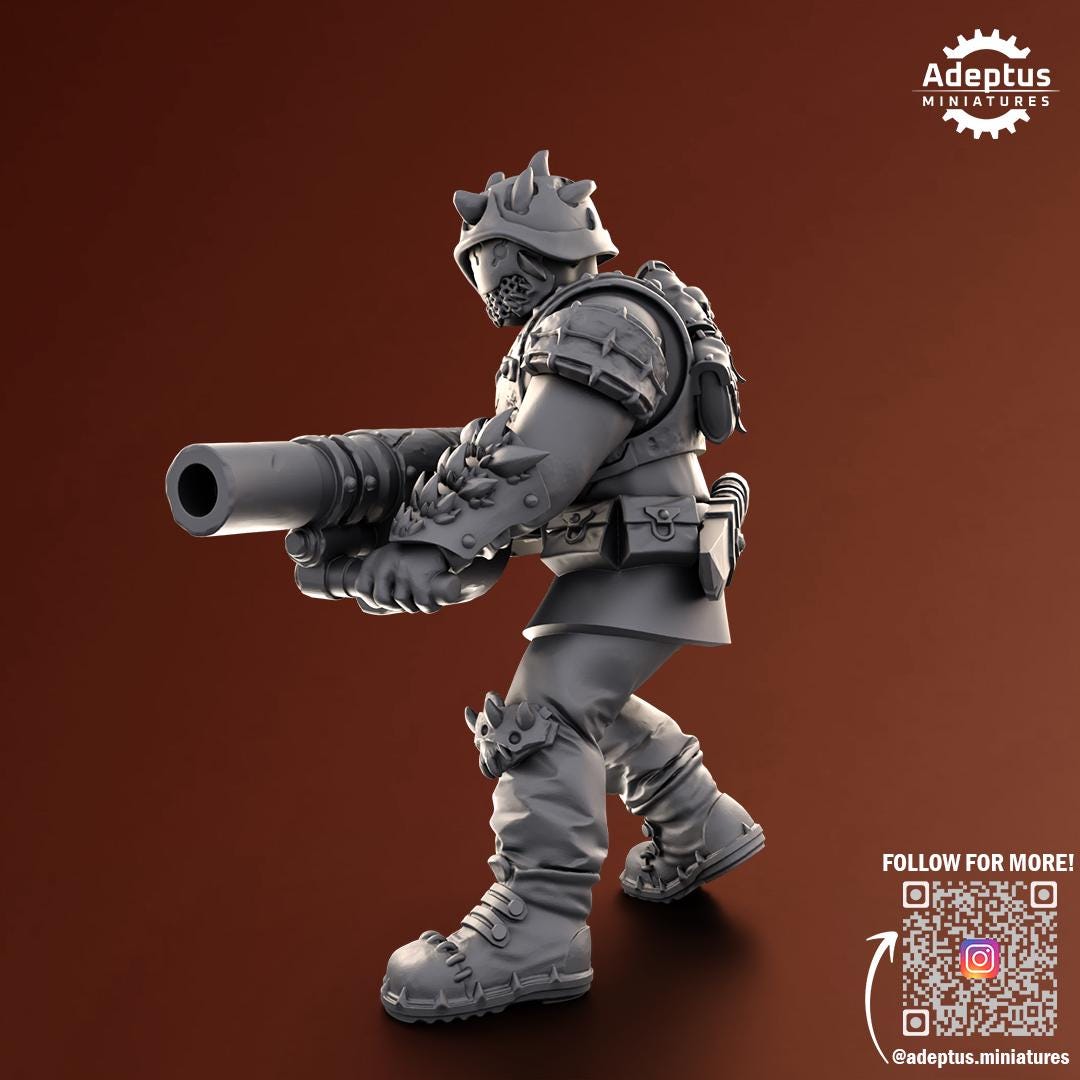 Adeptus Miniatures Twisted Horde. Renegades and Heretics Special Weapons (Custom Order) - product image 4 of 5