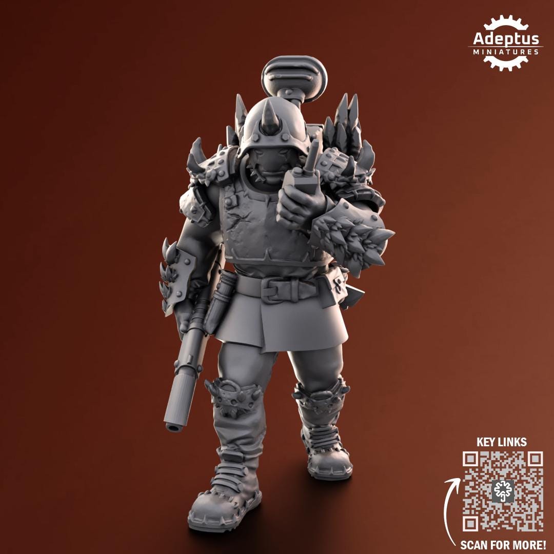 Adeptus Miniatures Twisted Horde. Renegades and Heretics Command Squad (Custom Order) - product image 3 of 8