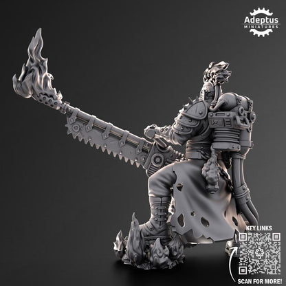 Adeptus Miniatures Fervent Preacher Imperial Guard (Custom Order) - product image 2 of 3