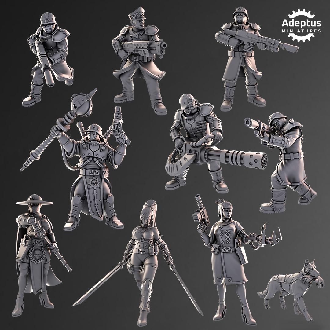Adeptus Miniatures Kill Squad. Mercenary Syndicate (Custom Order) - product image 2 of 3