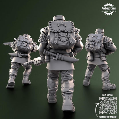 Adeptus Miniatures Sunscorch Regiment Infantry Squad (Custom Order) - product image 2 of 6