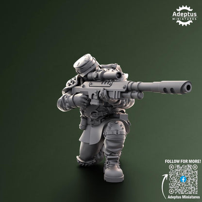 Adeptus Miniatures Sunscorch Regiment Snipers (Custom Order) - product image 4 of 5