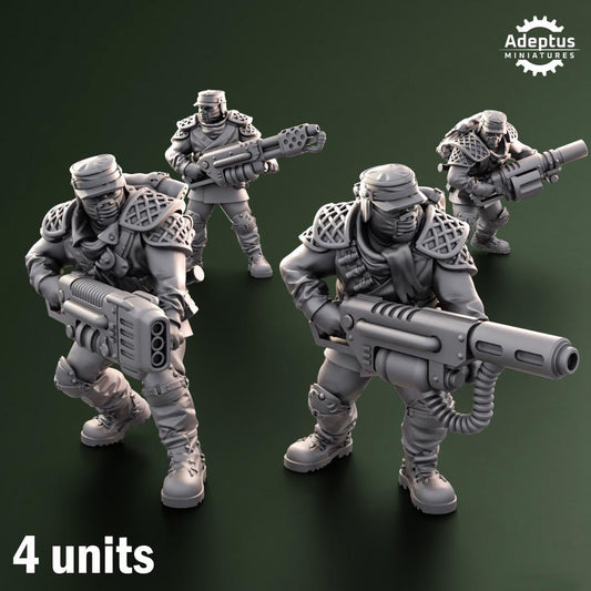Adeptus Miniatures Sunscorch Regiment Special Weapons (Custom Order) - product image 1 of 5