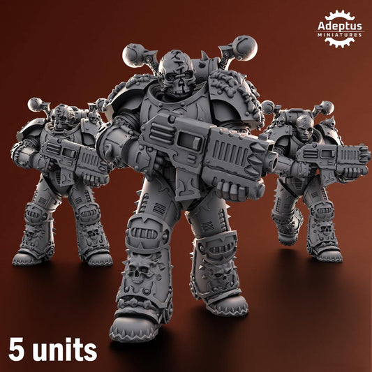 Adeptus Miniatures Kill Squad. Chaos Space Knights (Custom Order) - product image 1 of 2