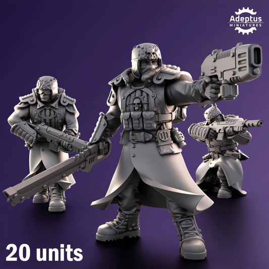 Adeptus Miniatures Iceward Division Infantry Squad (Custom Order) - product image 1 of 6