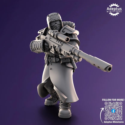 Adeptus Miniatures Iceward Division Snipers (Custom Order) - product image 4 of 5