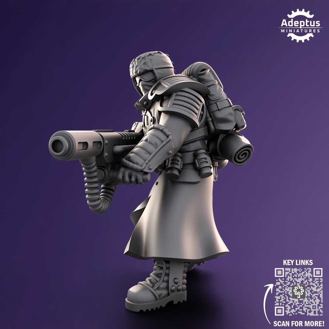 Adeptus Miniatures Iceward Division Special Weapons (Custom Order) - product image 5 of 5
