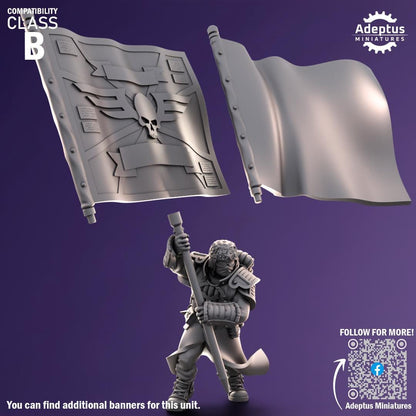 Adeptus Miniatures Iceward Division Command Squad (Custom Order) - product image 3 of 9