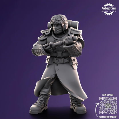 Adeptus Miniatures Iceward Division Command Squad (Custom Order) - product image 4 of 9