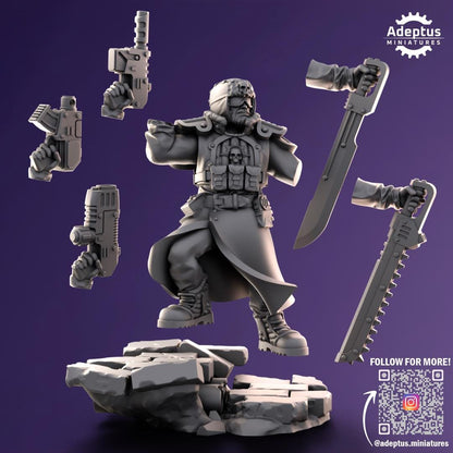 Adeptus Miniatures Iceward Division Command Squad (Custom Order) - product image 9 of 9