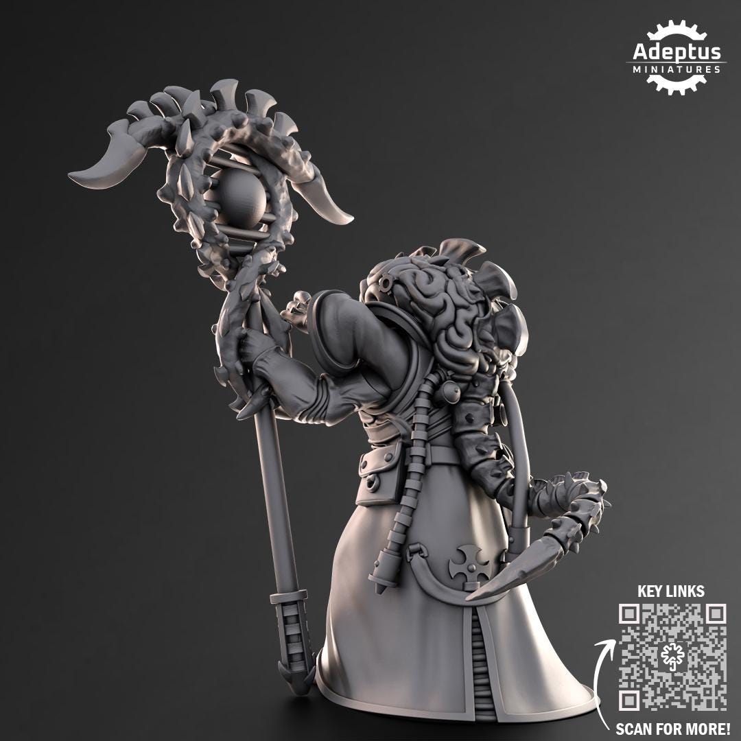 Adeptus Miniatures Echoseer. The Hiveborne (Custom Order) - product image 2 of 3