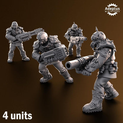 Adeptus Miniatures Sporeblight Regiment. Renegades and Heretics Special Weapons (Custom Order) - product image 1 of 5