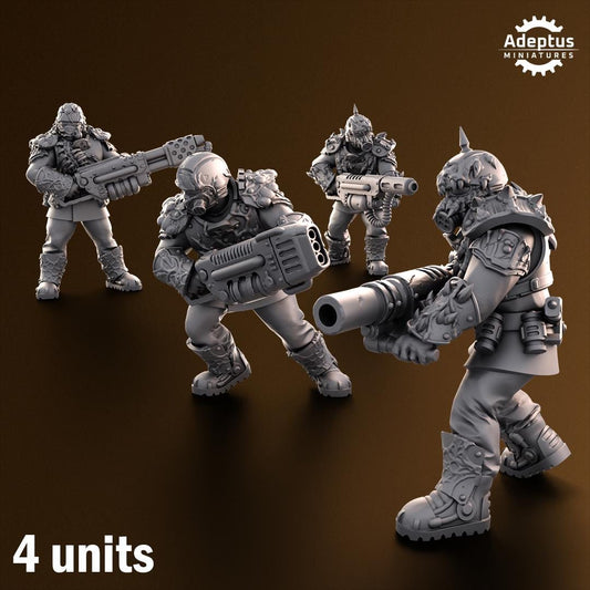 Adeptus Miniatures Sporeblight Regiment. Renegades and Heretics Special Weapons (Custom Order) - product image 1 of 5