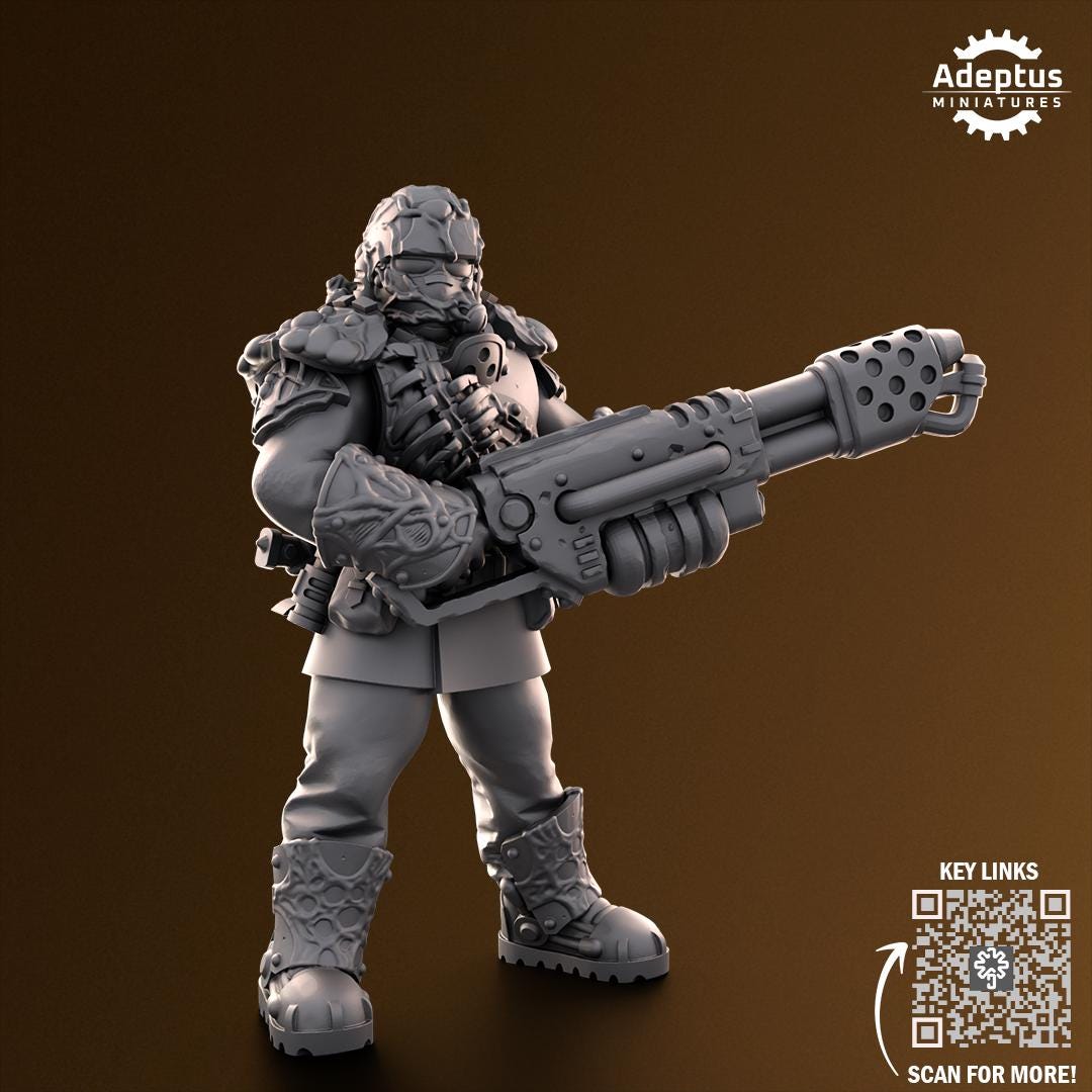 Adeptus Miniatures Sporeblight Regiment. Renegades and Heretics Special Weapons (Custom Order) - product image 2 of 5