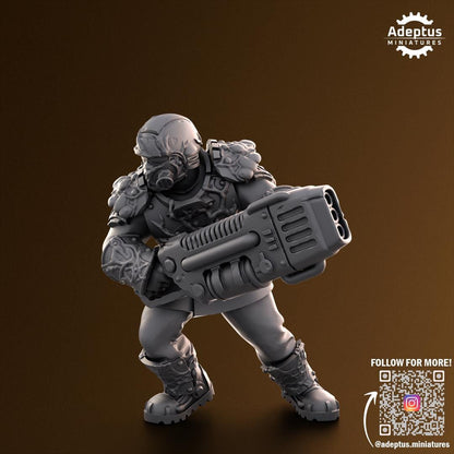 Adeptus Miniatures Sporeblight Regiment. Renegades and Heretics Special Weapons (Custom Order) - product image 4 of 5