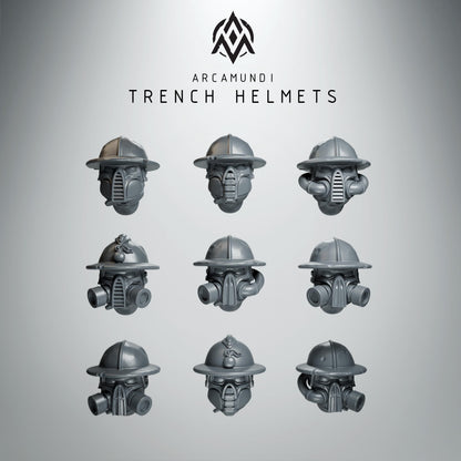 Arcamundi Dieselpunk Trencher Helmets x20 - Trench  Compatible (Custom Order) - product image 2 of 2