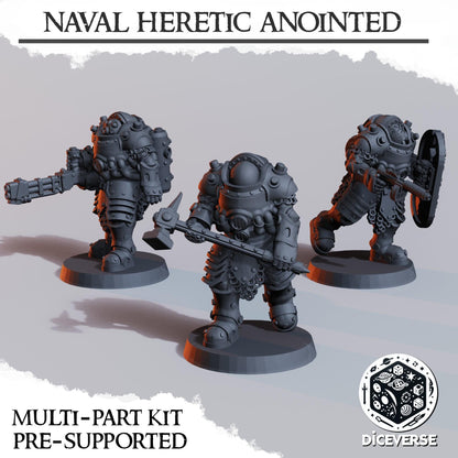Diceverse Naval Heretic Anointed - Trench  Compatible (Custom Order) - product image 1 of 3